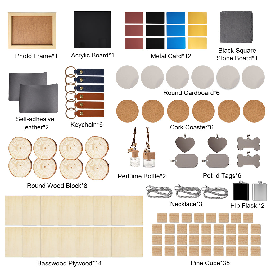72 STK DIY Gravurmaterial
