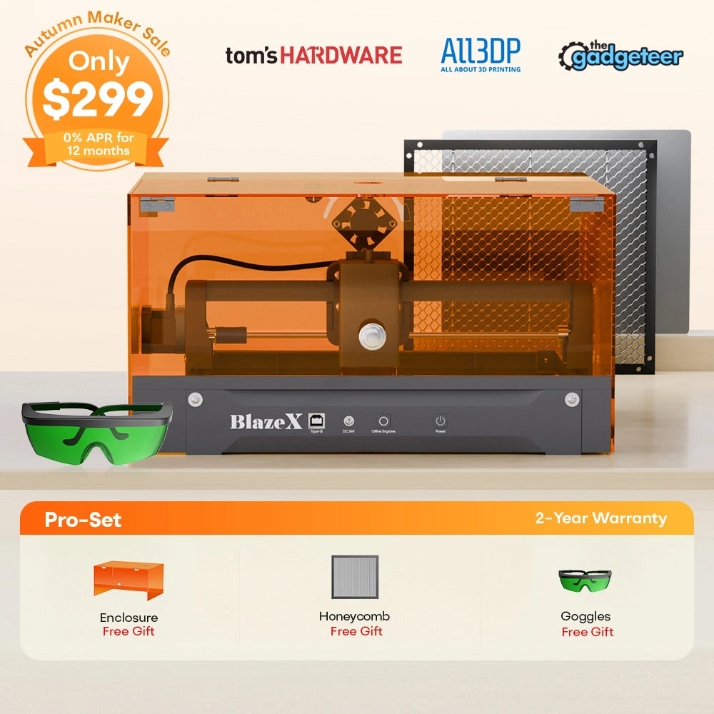 BlazeX M3 Pro Lasergravierer & -schneider