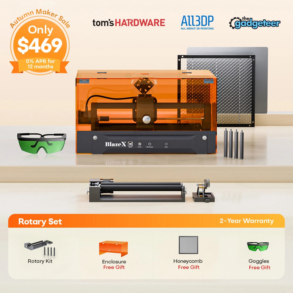 BlazeX M3 Pro Lasergravierer & -schneider