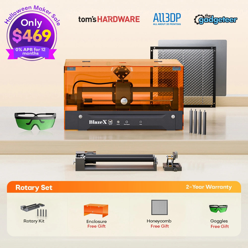 BlazeX M3 Pro Laser Engraver And Cutter