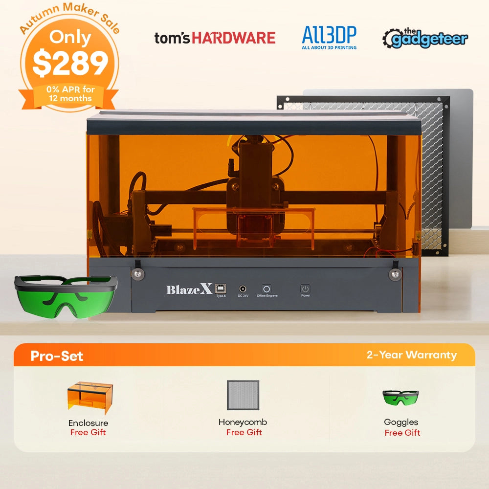BlazeX M3 Pro Lasergravierer & -schneider