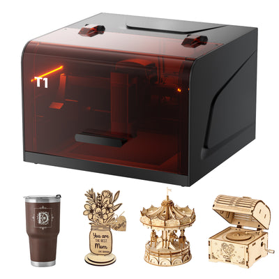 BlazeX T1 Enclosed Portable Laser Engraving Machine