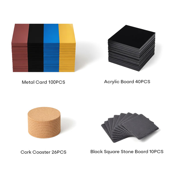 36 STÜCK Basswood-Platten