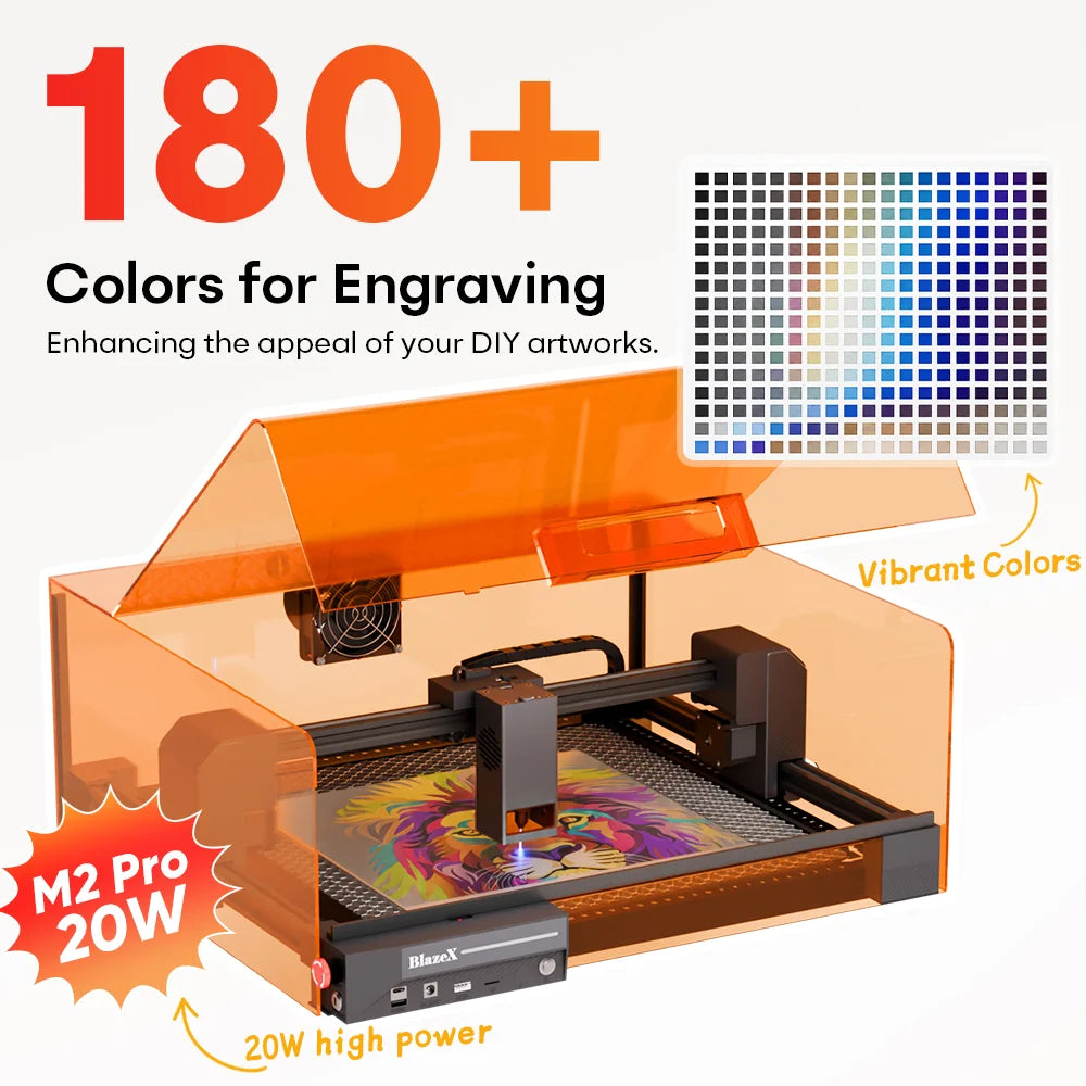 BlazeX M3 Pro Lasergravierer & -schneider