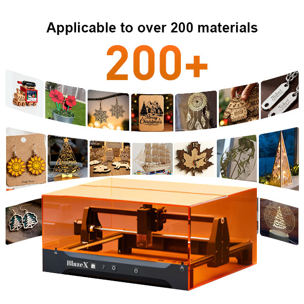 BlazeX M5 Pro 10W Enclosed Laser Engraver and Cutter