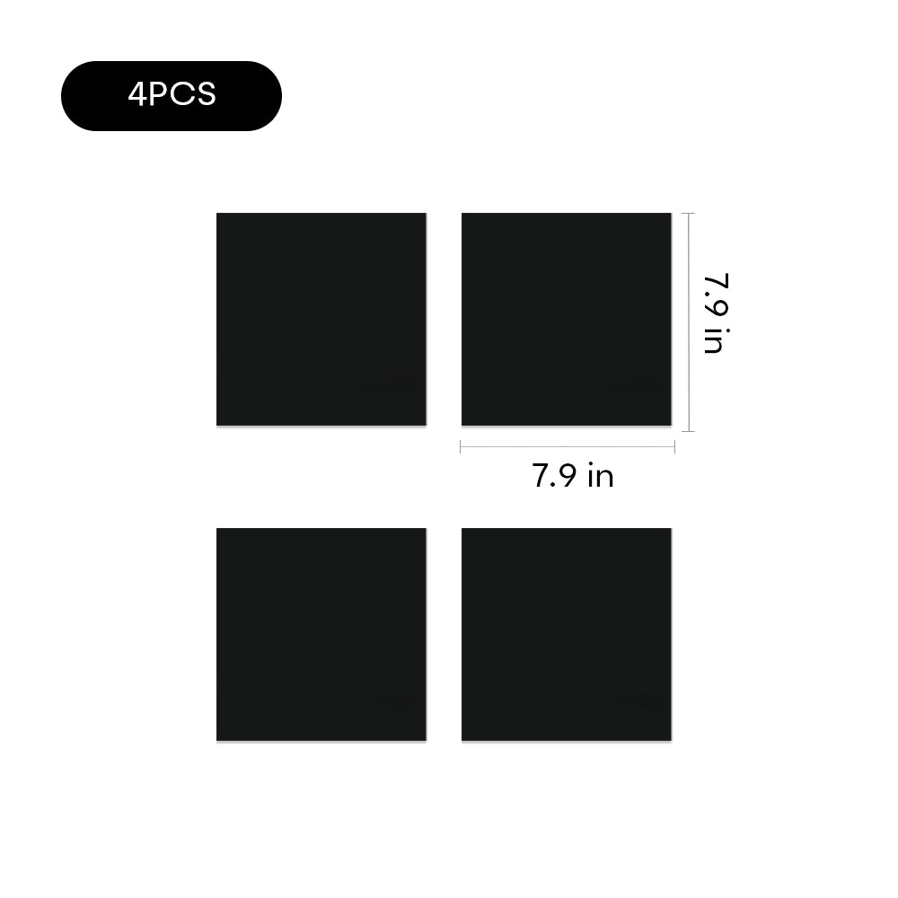12pcs Opaque Acrylic Sheets (7.9