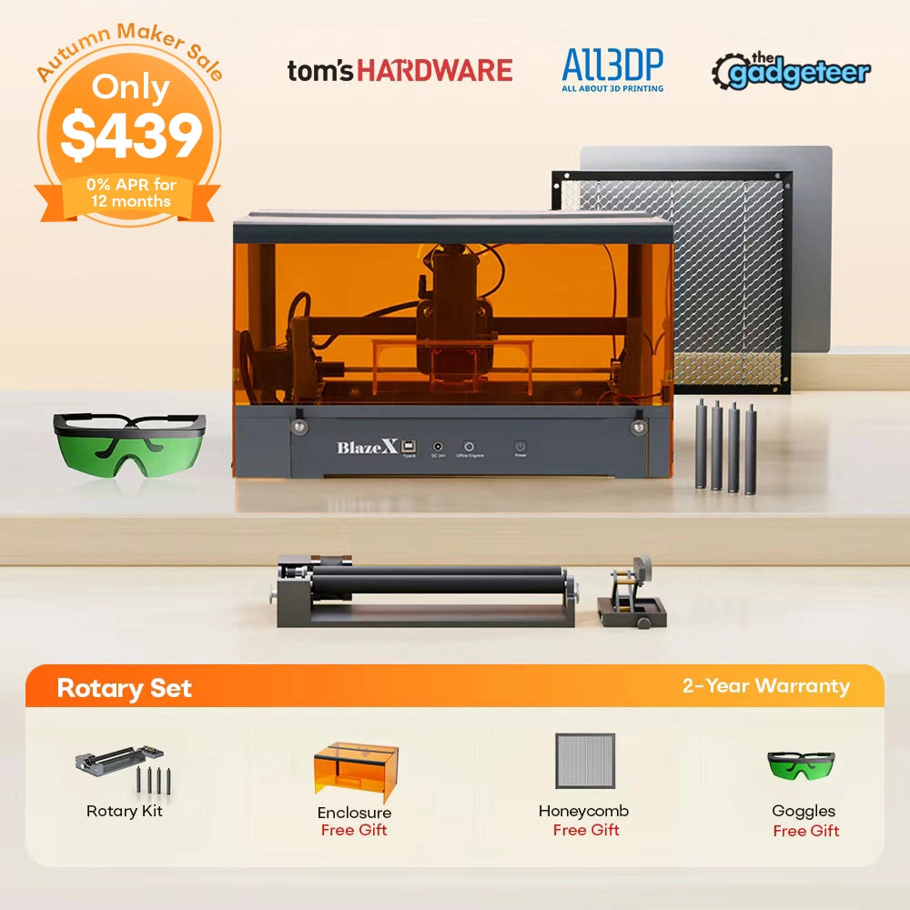 BlazeX M3 Pro Lasergravierer & -schneider