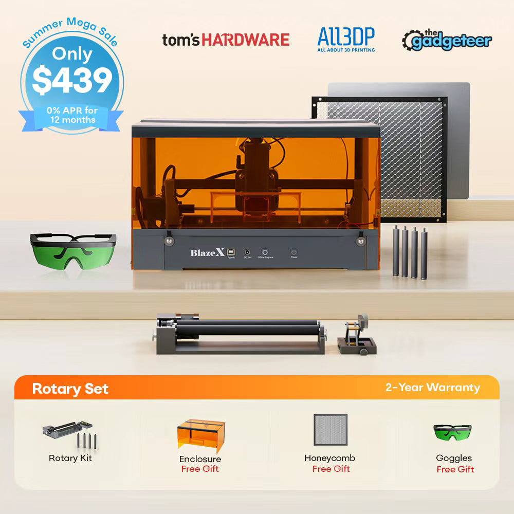 BlazeX M3 Pro Laser Engraver & Cutter