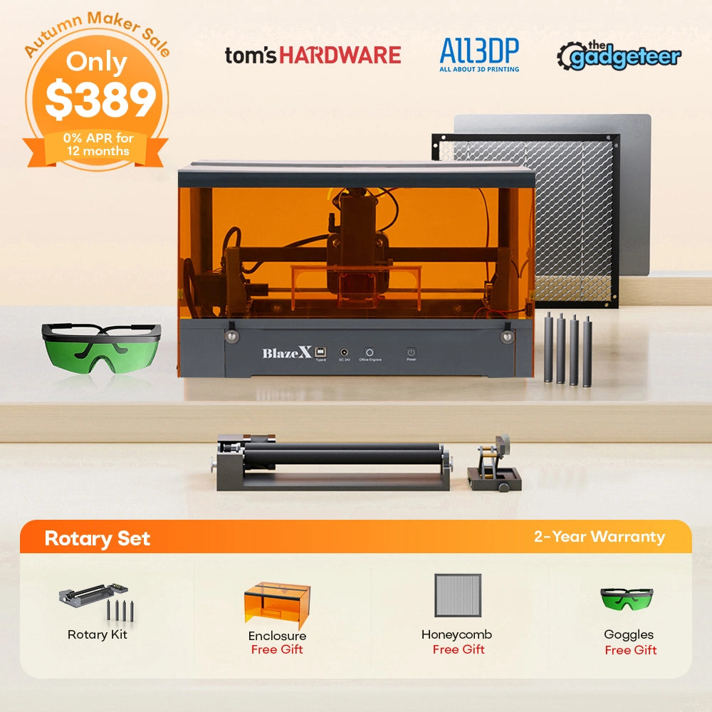 BlazeX M3 Pro Lasergravierer & -schneider