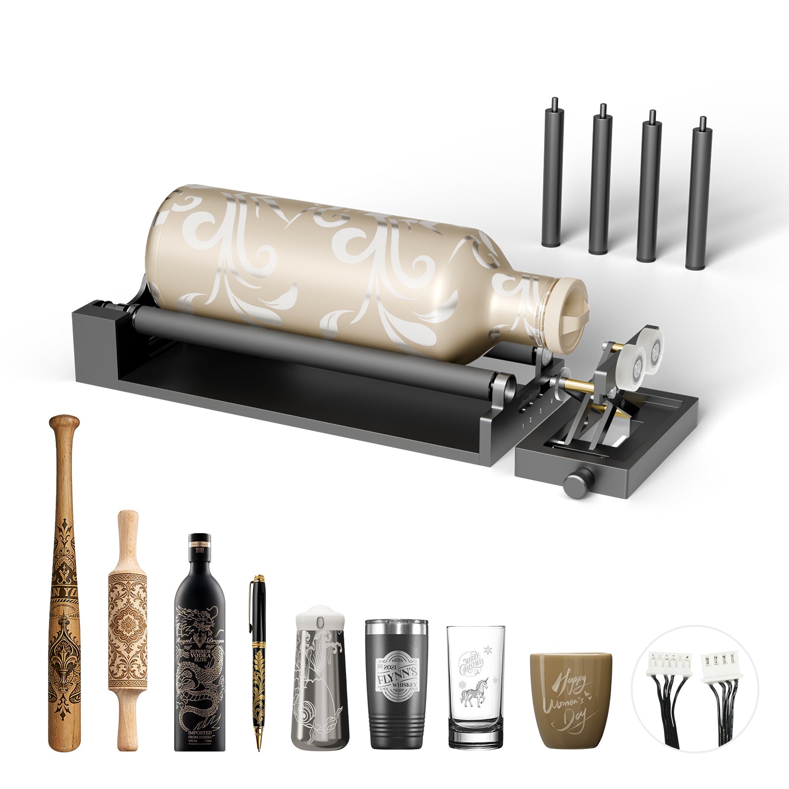 BlazeX Dual-Achsen-Drehmodul-Kit für M3-Serie