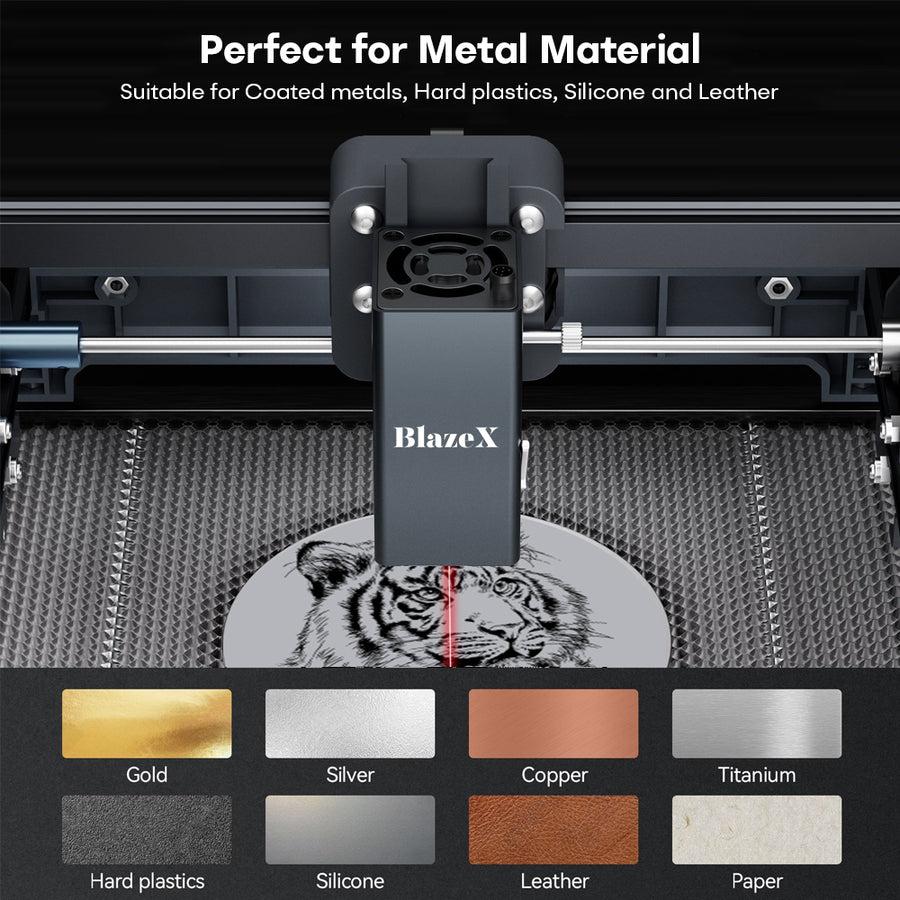Detailed infrared laser marking