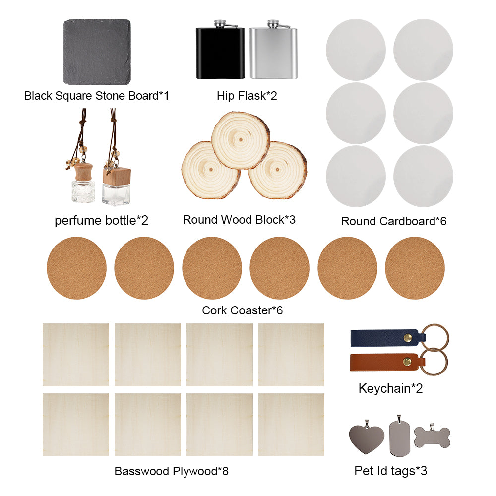 72 STK DIY Gravurmaterial