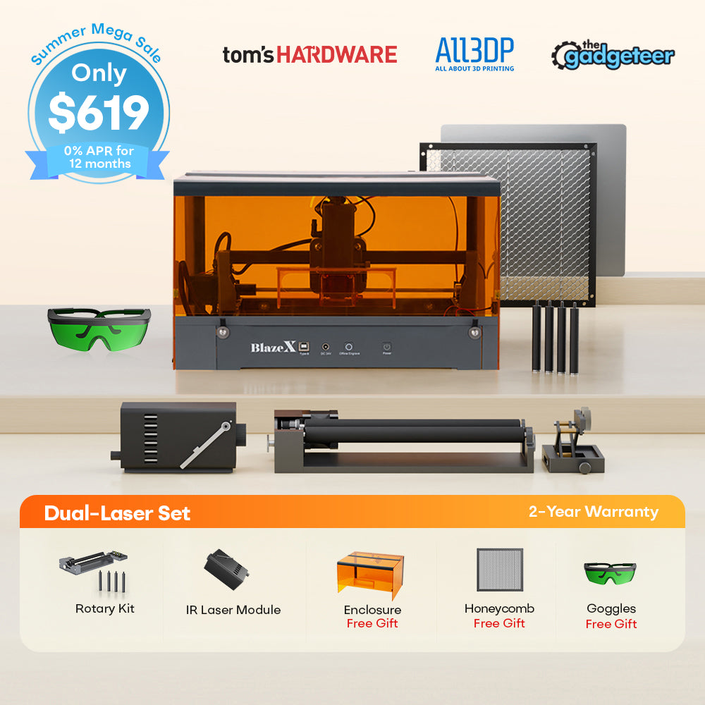 BlazeX M3 Pro Laser Engraver & Cutter