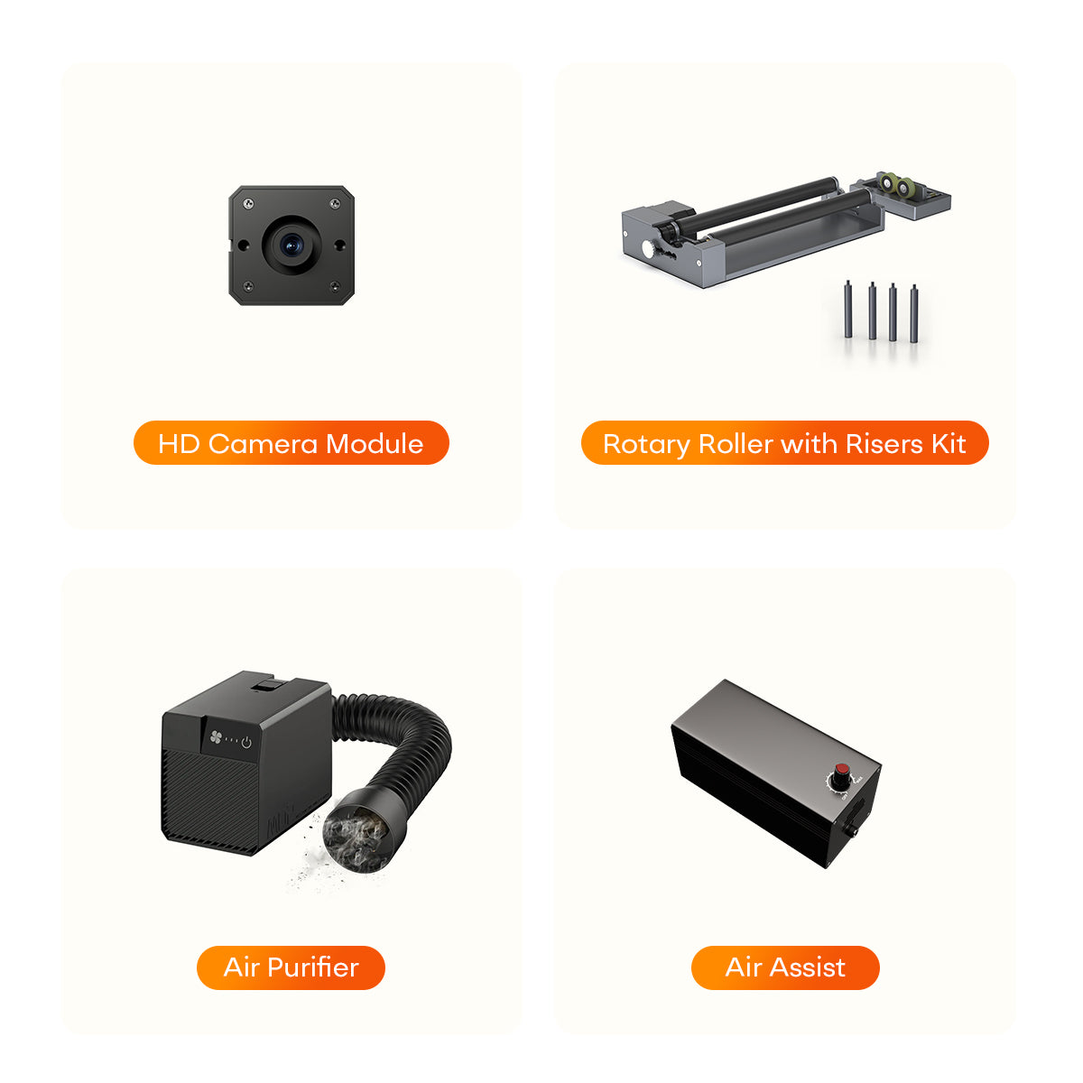BlazeX Dual-Achsen-Drehmodul-Kit für M3-Serie