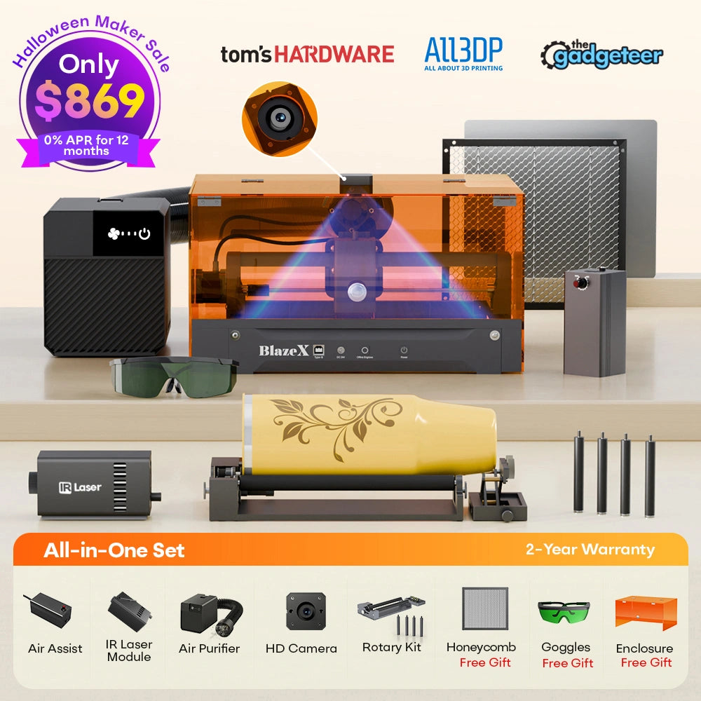 BlazeX M3 Pro Laser Engraver And Cutter