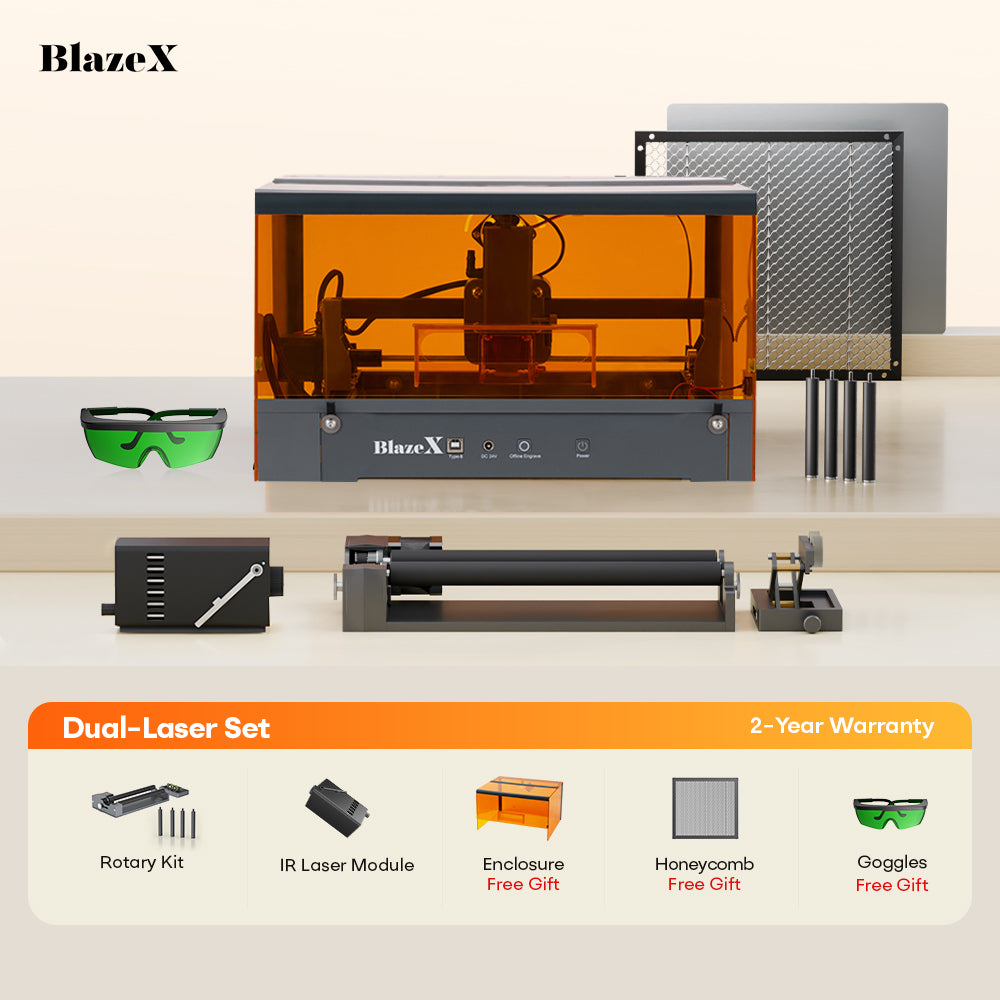 BlazeX M3 Pro Laser Engraver & Cutter