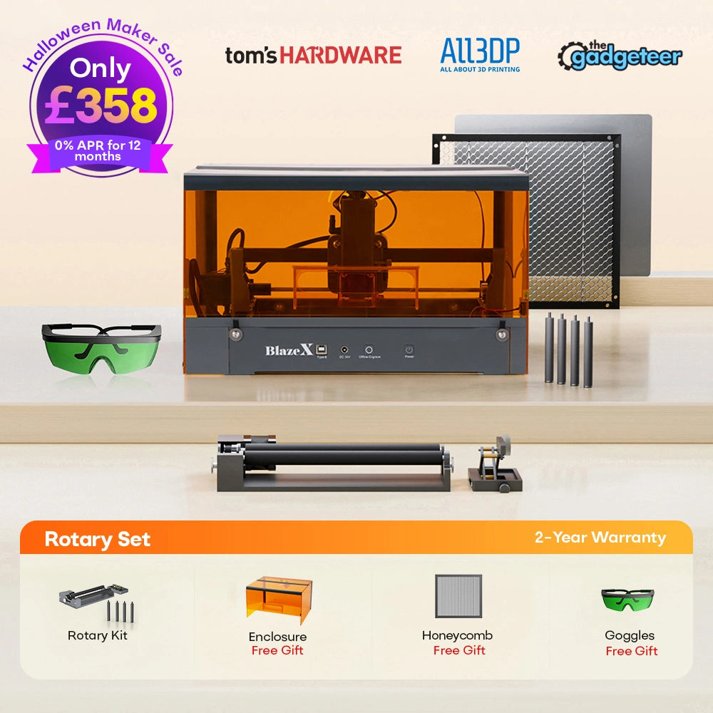 BlazeX M3 Pro Laser Engraver and Cutter
