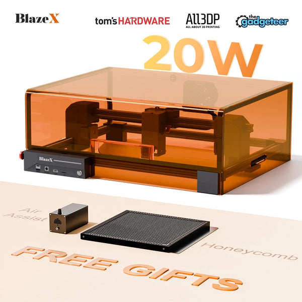 BlazeX M2 Pro 20W Laser Engraver and Cutter