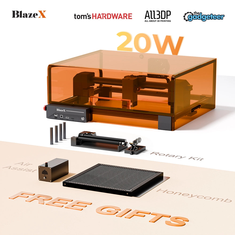 BlazeX M3 Pro Lasergravierer & -schneider