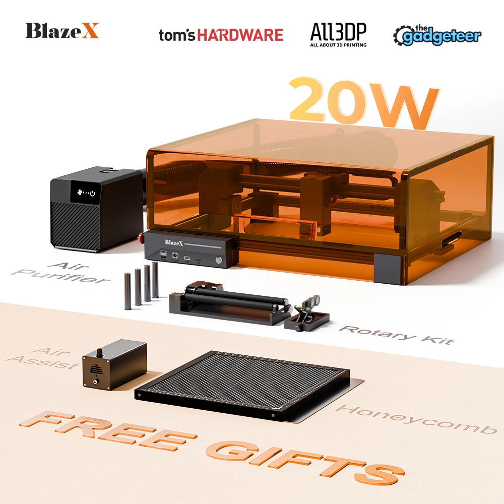 BlazeX M3 Pro Lasergravierer & -schneider
