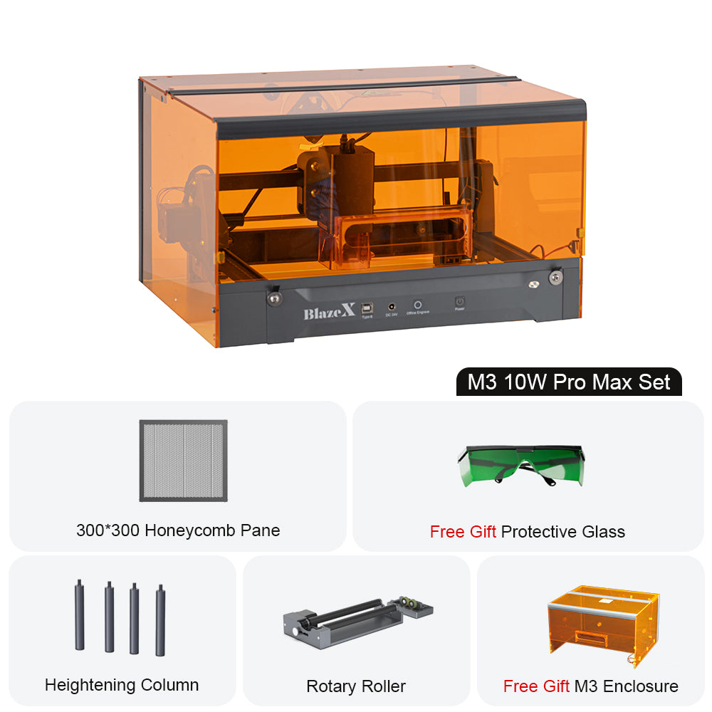 BlazeX M3 Pro Laser Engraving Machine