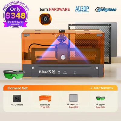 BlazeX M3 Pro Laser Engraver and Cutter with Camera