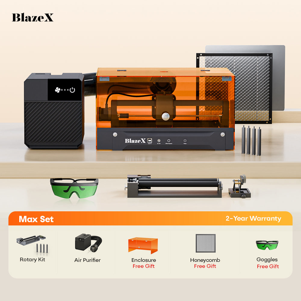 BlazeX M3 Pro Laser Engraver and Cutter