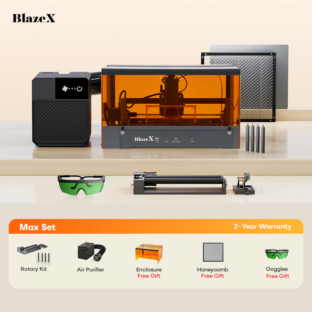 BlazeX M3 Pro Laser Engraver & Cutter