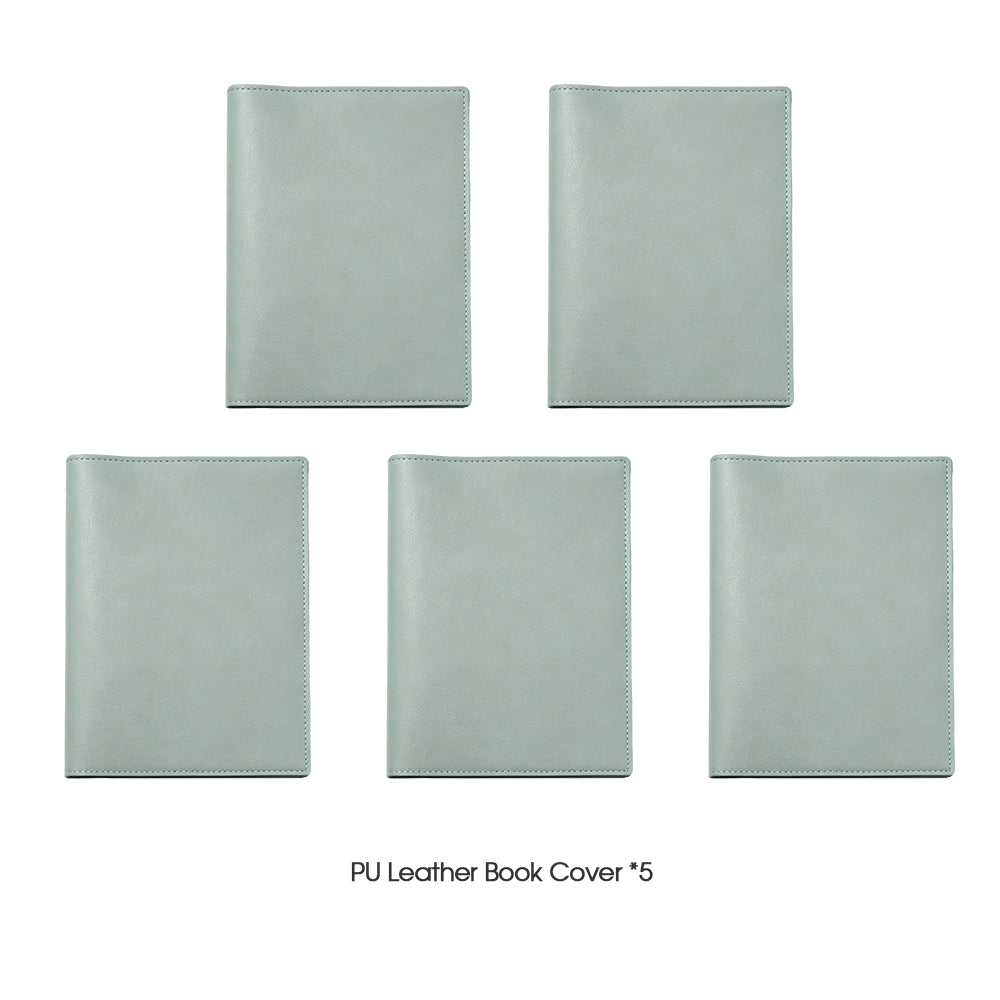 5pcs PU Leather Notebook Covers for Laser Engraving