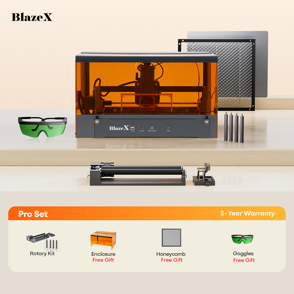 BlazeX M3 Pro Laser Engraver & Cutter