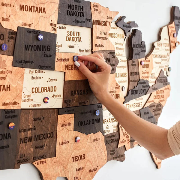 Wooden Map