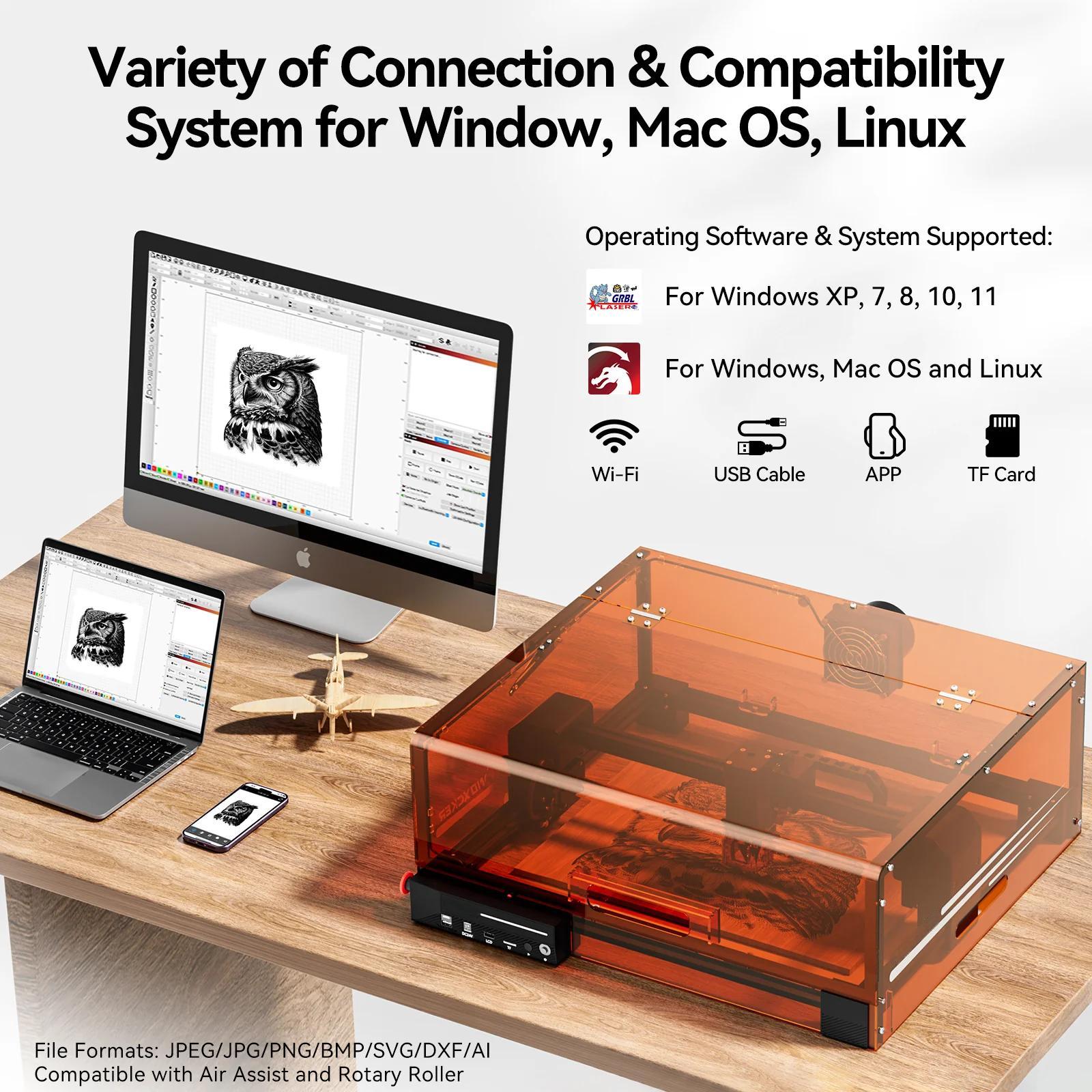 Engraver connection and compatibility system